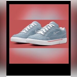 Nike GTS 97 Denim Sneakers Unisex Style DV2121-900 in Light Blue Women’s Size 9